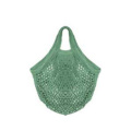 Reusable Portable Cotton Mesh Net Produce Grocery Tote Fruit Bags with Long/Short Handle for Shopping